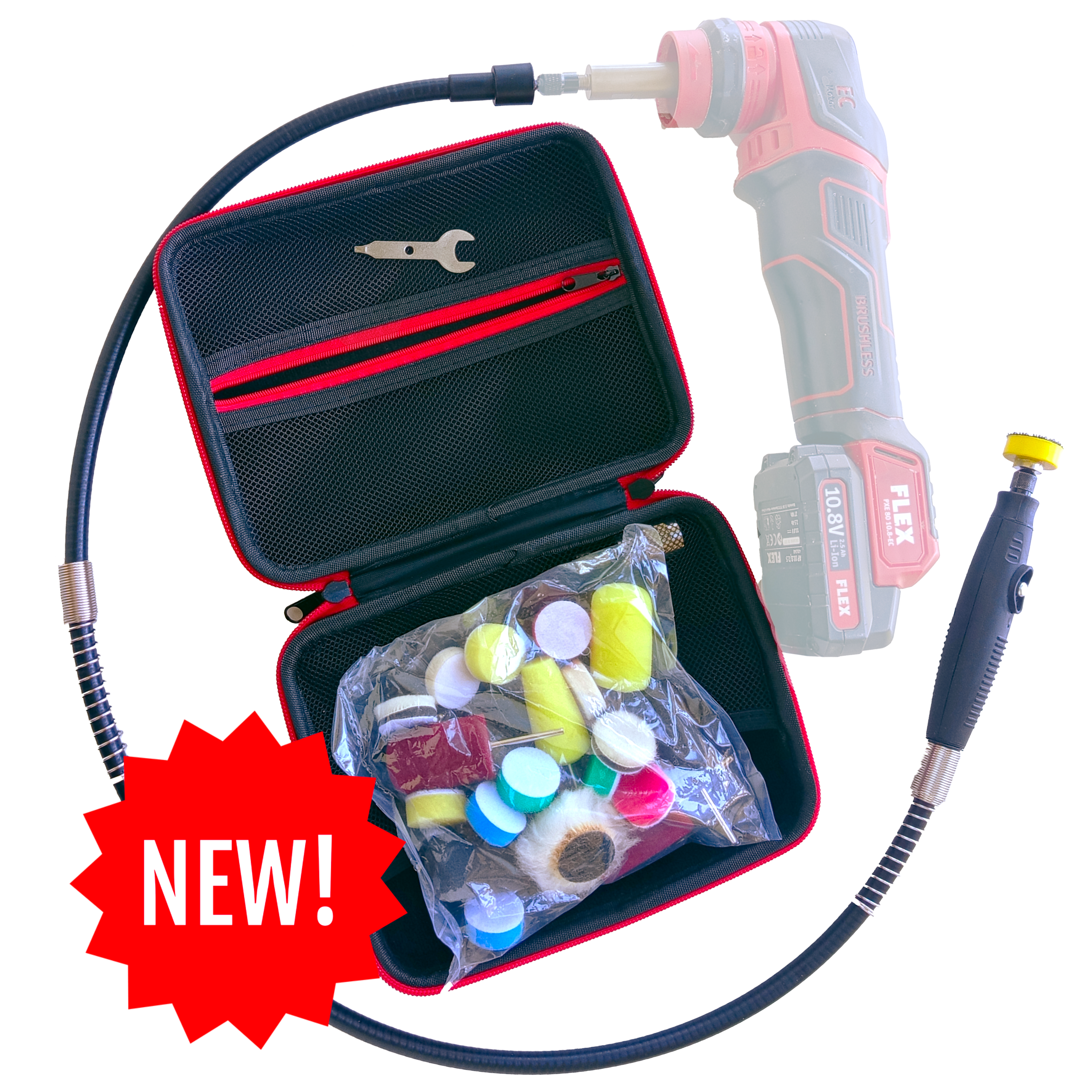 Nano Polisher (rotary) attachment kit