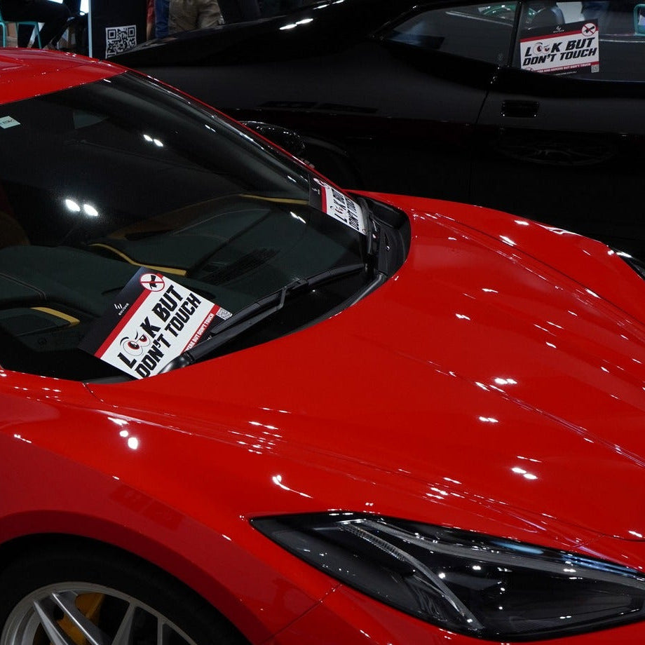 LOOK BUT DON'T TOUCH SIGN