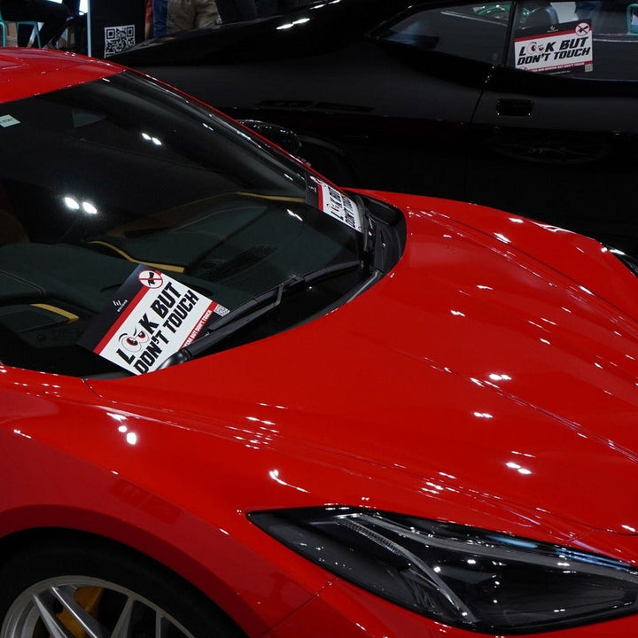 LOOK BUT DON'T TOUCH SIGN