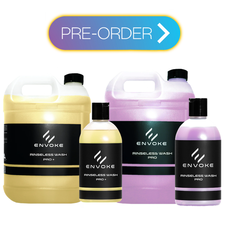 🔥PRE ORDER ONLY 🔥  NEW Envoke Rinseless Wash Pro & Pro + Sio2   📦  Shipping by end of Aug