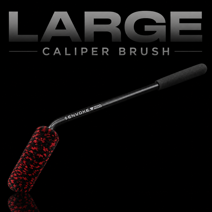 Wheel Woolie PLUS Brush Caliper Large 18" handle, advanced fibre, comfort grip