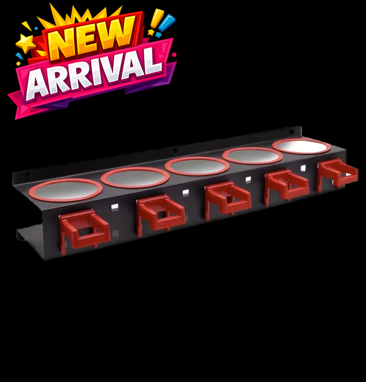 Envoke wall mount bottle rack