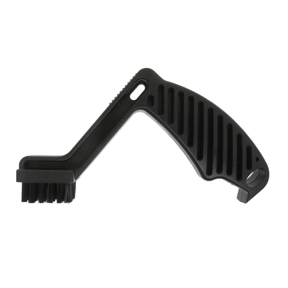 Pad conditioning and cleaning brush