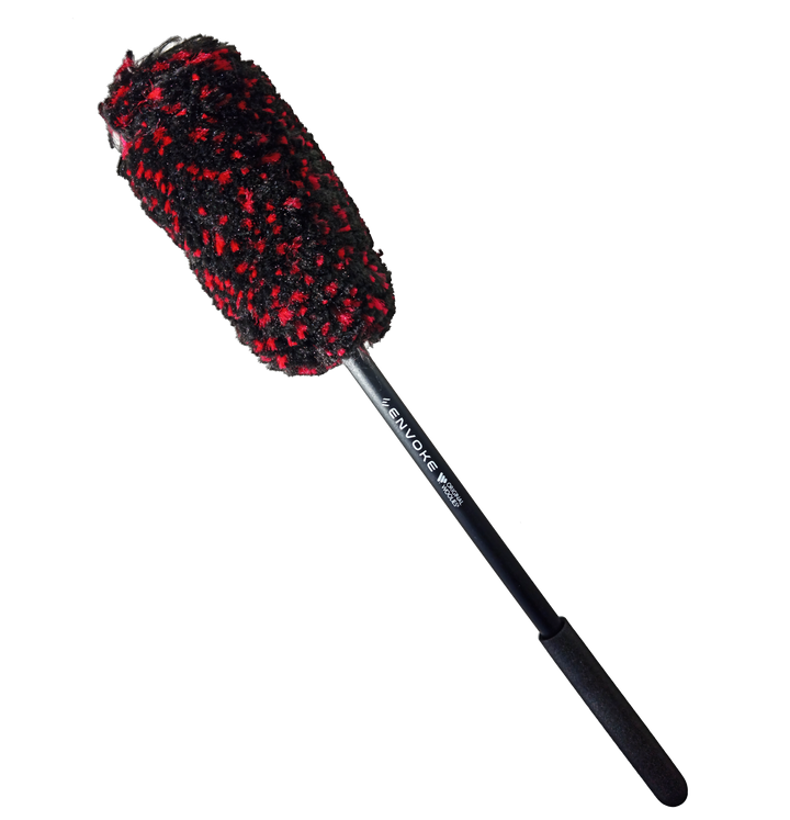 Wheel Woolie PLUS Brush large straight 18" handle, advanced fibre, comfort grip