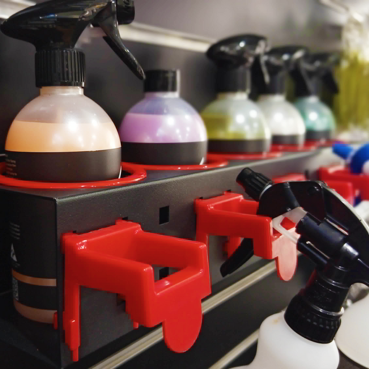 Envoke wall mount bottle rack