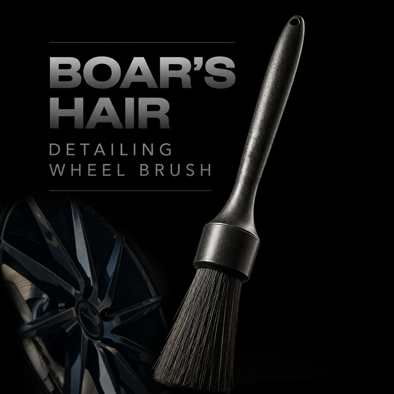 Braun AD7 Boars Hair Detailing Brush 1 1/4